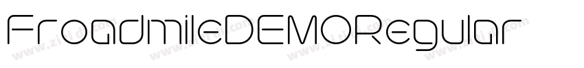 FroadmileDEMORegular字体转换 FroadmileDEMORegular字体转换