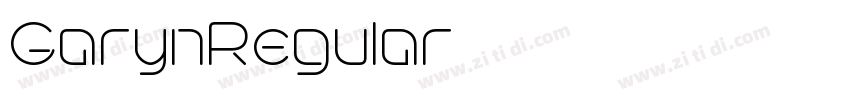 GarynRegular字体转换 GarynRegular字体转换
