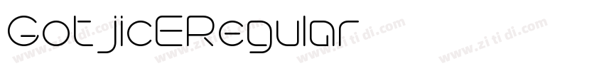 GotjicERegular字体转换 GotjicERegular字体转换