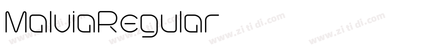 MalviaRegular字体转换 MalviaRegular字体转换