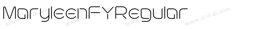 MaryleenFYRegular字体转换 MaryleenFYRegular字体转换
