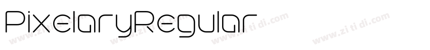 PixelaryRegular字体转换 PixelaryRegular字体转换