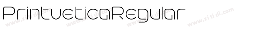 PrintveticaRegular字体转换