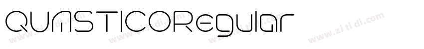 QUASTICORegular字体转换 QUASTICORegular字体转换