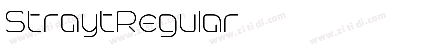 StraytRegular字体转换 StraytRegular字体转换