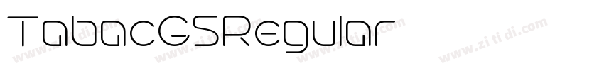 TabacG4Regular字体转换 TabacG4Regular字体转换