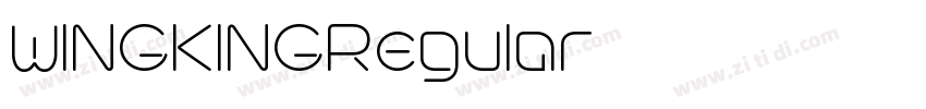 WINGKINGRegular字体转换 WINGKINGRegular字体转换