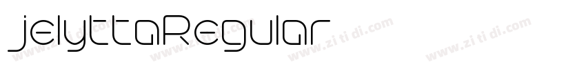 jelyttaRegular字体转换 jelyttaRegular字体转换