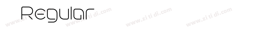 字魂Regular字体转换