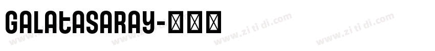 Galatasaray字体转换