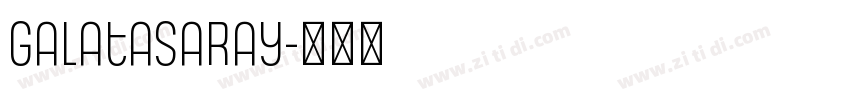 Galatasaray字体转换