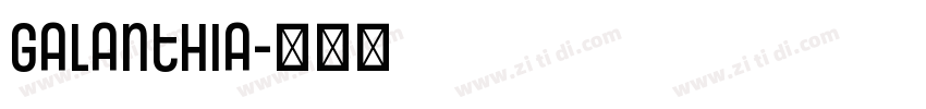 Galanthia字体转换