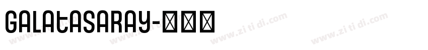Galatasaray字体转换