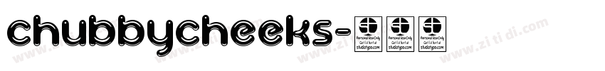 chubbycheeks字体转换