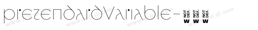 pretendardVariable字体转换