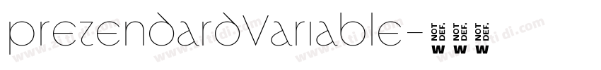 pretendardVariable字体转换