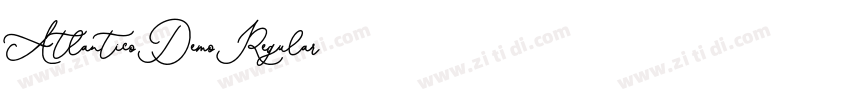 AtlanticoDemoRegular字体转换 AtlanticoDemoRegular字体转换