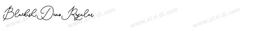 BlackishDemoRegular字体转换 BlackishDemoRegular字体转换