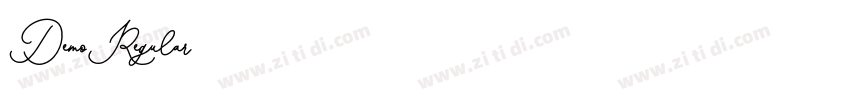 DemoRegular字体转换 DemoRegular字体转换