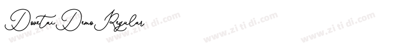 DovetaiDemoRegular字体转换 DovetaiDemoRegular字体转换