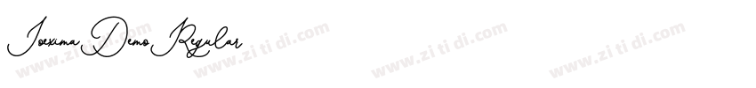 JoeximaDemoRegular字体转换 JoeximaDemoRegular字体转换