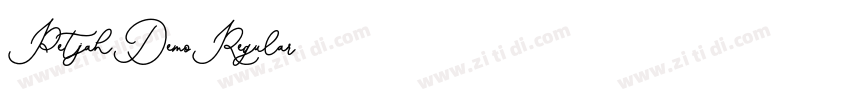 PetjahDemoRegular字体转换 PetjahDemoRegular字体转换