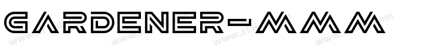 GARDENER字体转换