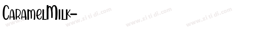 CaramelMilk字体转换