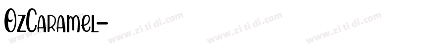 OzCaramel字体转换