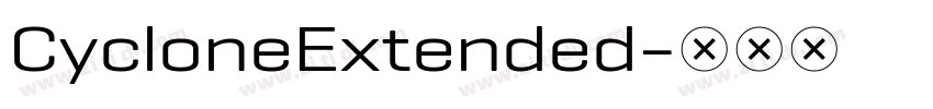 CycloneExtended字体转换
