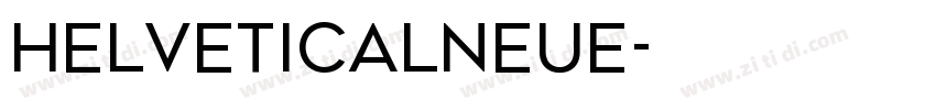 HelveticalNeue字体转换 HelveticalNeue字体转换