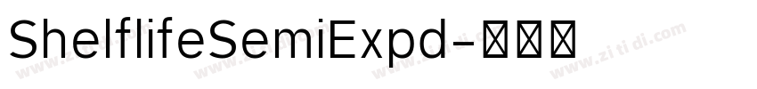 ShelflifeSemiExpd字体转换