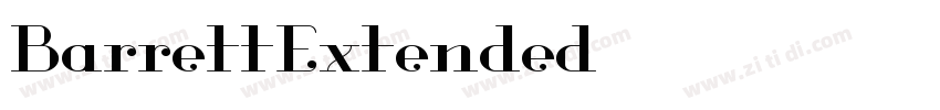 BarrettExtended字体转换