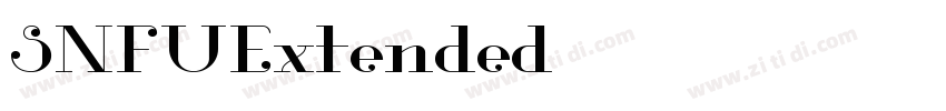SNFUExtended字体转换