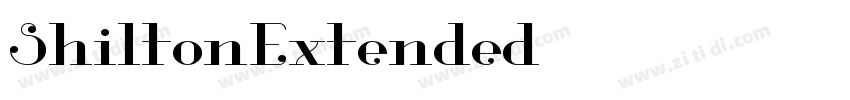 ShiltonExtended字体转换