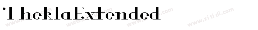 TheklaExtended字体转换