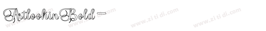ArtlookinBold字体转换