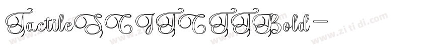 TactileSCITCTTBold字体转换