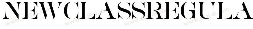 NewClassRegular字体转换
