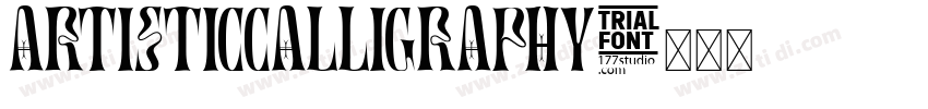ArtisticCalligraphy字体转换