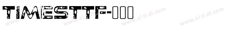timesttf字体转换