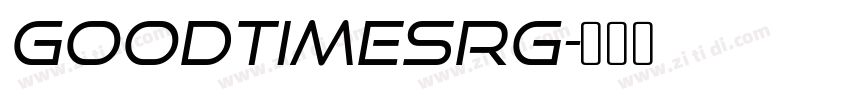 GoodTimesRg字体转换