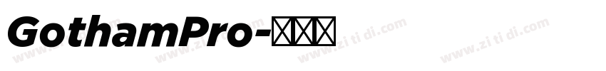 GothamPro字体转换