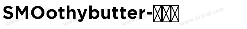 SMOothybutter字体转换