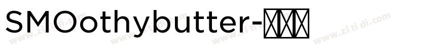 SMOothybutter字体转换