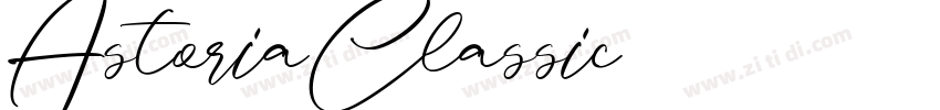 AstoriaClassic字体转换