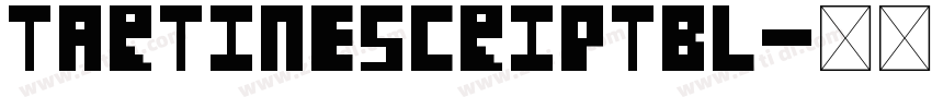TartineScriptBl字体转换