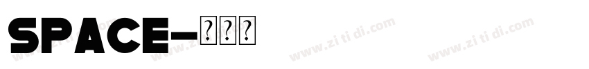 space字体转换