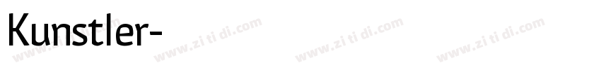 Kunstler字体转换