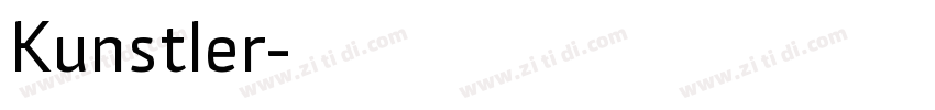 Kunstler字体转换
